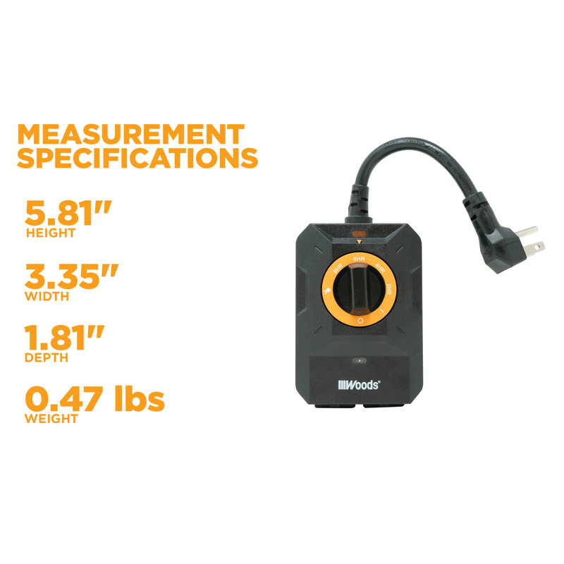 Woods Outdoor Dusk to Dawn Lighting Timer & Reviews Wayfair